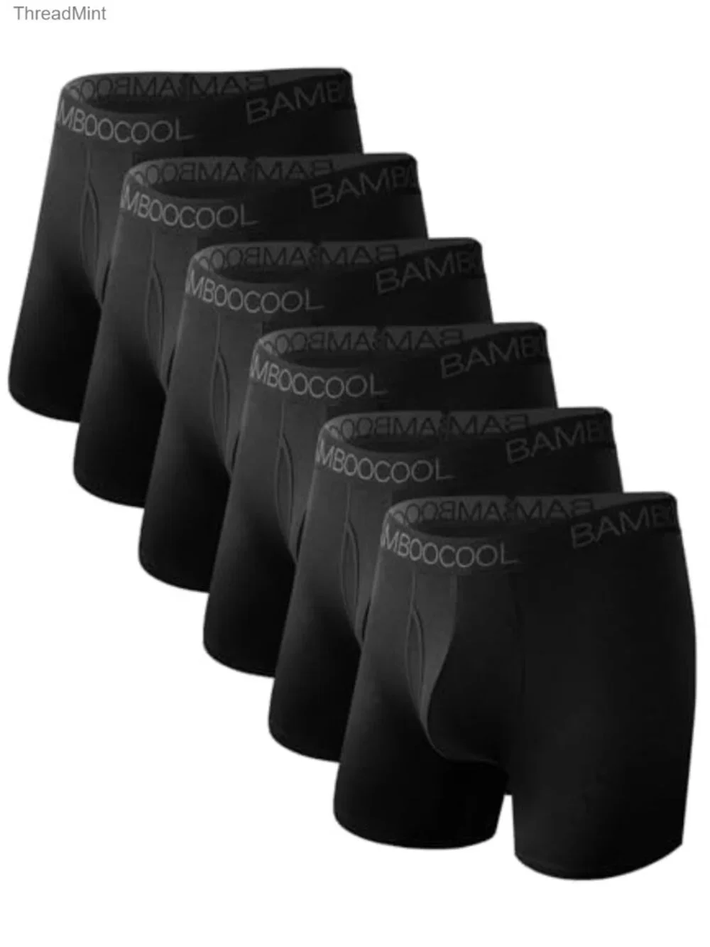 Ultra Soft Men's Boxer Briefs Bamboo Viscose Stretch Multi-Pack Breathable